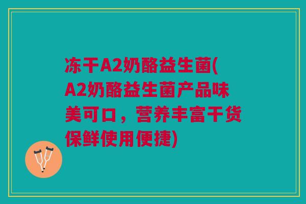冻干A2奶酪益生菌(A2奶酪益生菌产品味美可口,营养丰富干货保鲜使用便捷)