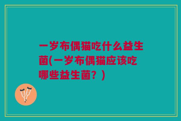 一岁布偶猫吃什么益生菌(一岁布偶猫应该吃哪些益生菌?)