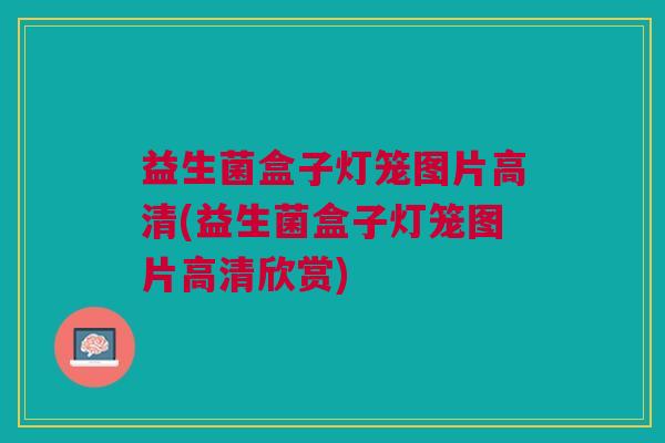 益生菌盒子灯笼图片高清(益生菌盒子灯笼图片高清欣赏)