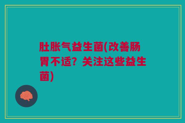 肚益生菌(改善肠胃不适?关注这些益生菌) 肚益生菌(改善肠胃不适?关注这些益生菌)