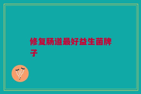修复肠道最好益生菌牌子