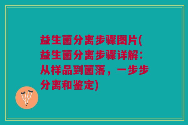 益生菌分离步骤图片(益生菌分离步骤详解:从样品到菌落,一步步分离和鉴定)
