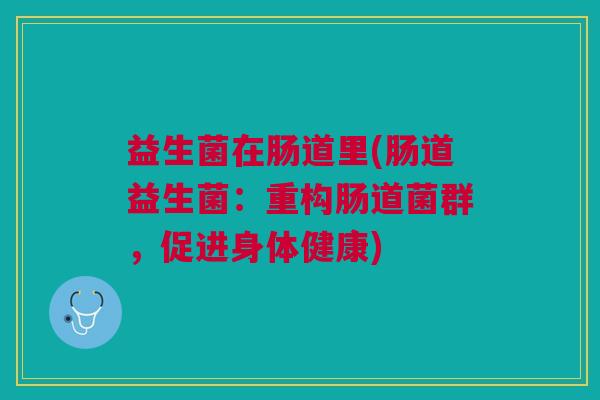 益生菌在肠道里(肠道益生菌:重构肠道菌群,促进身体健康) 益生菌在肠道里(肠道益生菌:重构肠道菌群,促进身体健康)